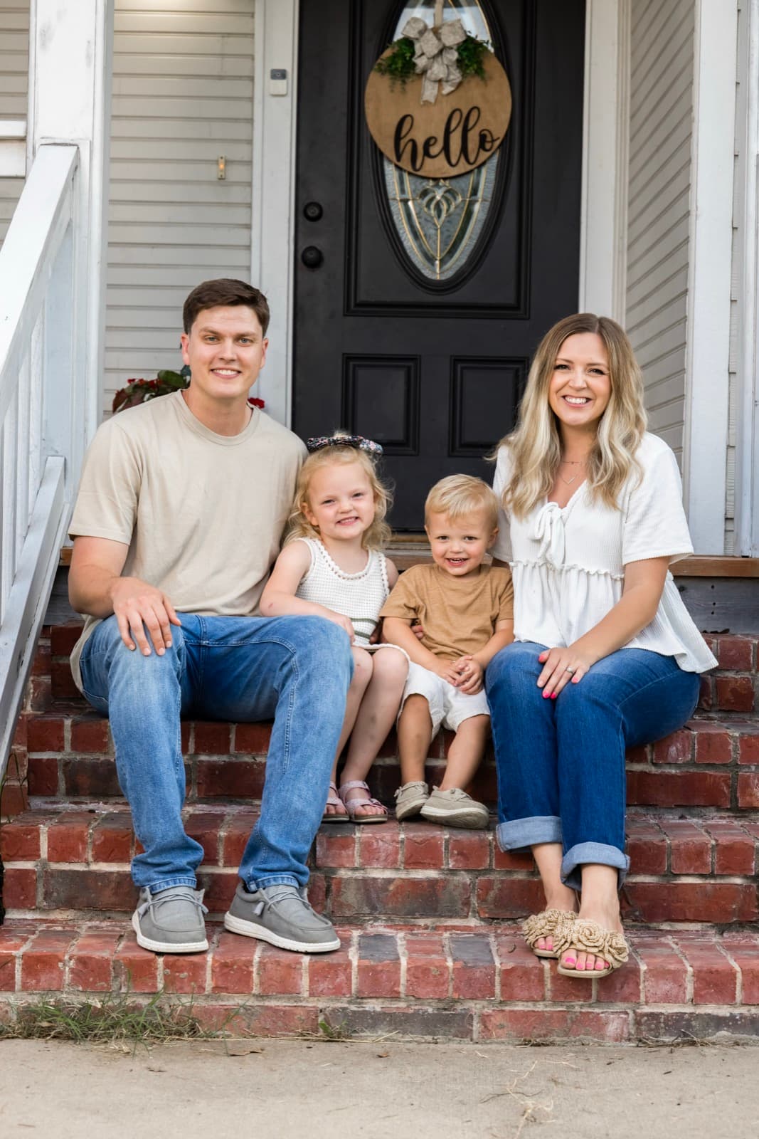 Taylor Clark and family